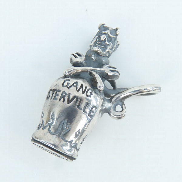 実際に弊社で買取させて頂いた(1)GANGSTERVILLE×Galcia/ギャングスタービル×ガルシア POISON BOTTLE シルバー ペンダントトップ