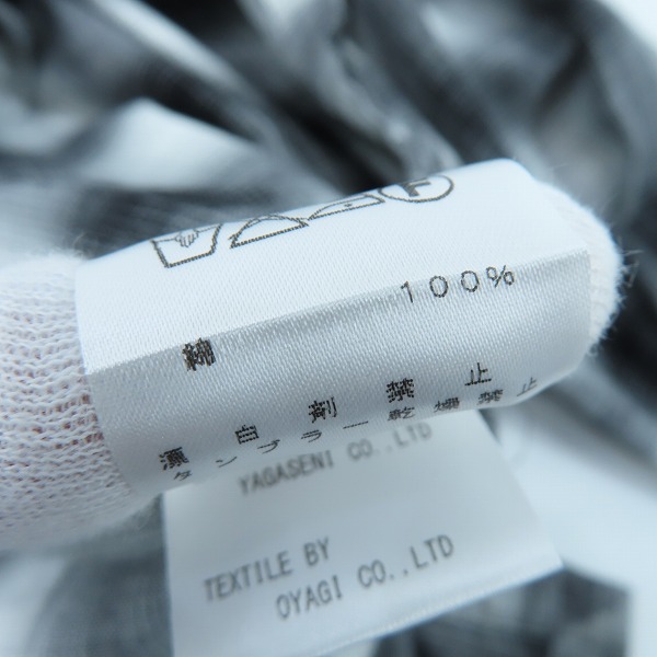 実際に弊社で買取させて頂いたmastermind JAPAN/マスターマインドジャパン タータンチェック スカル総柄 長袖シャツ MC2-SH18-015/Mの画像 5枚目