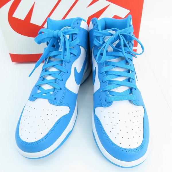 実際に弊社で買取させて頂いたNIKE/ナイキ DUNK HI RETRO/ダンクハイ チャンピオンシップ ブルー DD1399-400/28.0
