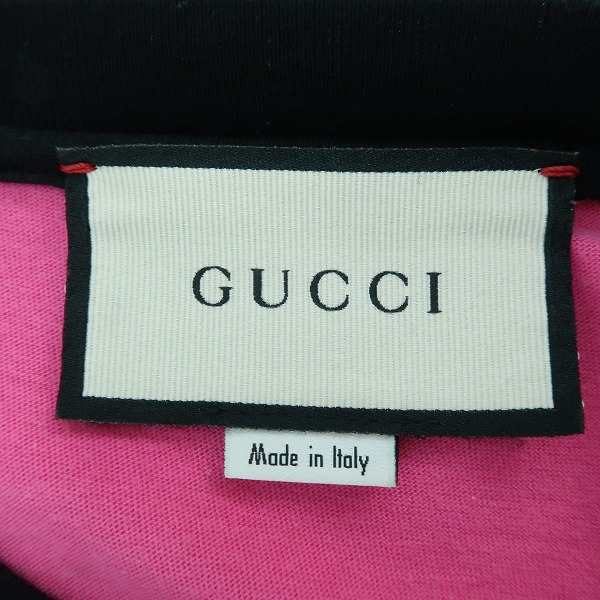 実際に弊社で買取させて頂いたGUCCI/グッチ 19SS LOVEDタイガープリントTシャツ 549099 XJAI1/Sの画像 2枚目