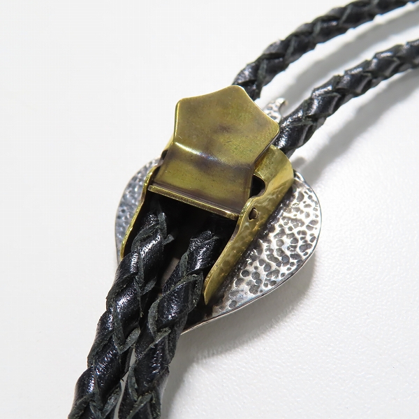 実際に弊社で買取させて頂いたGangsterville×galcia/ギャングスタービル×ガルシア  TWO FACE/ダブルフェイス BOLO TIE/ボロタイ/ループタイ シルバーの画像 3枚目