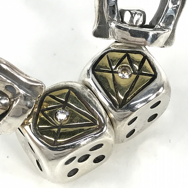 実際に弊社で買取させて頂いたGANGSTERVILLE/ギャングスタービル × galcia/ガルシア DICE TOP/ダイス トップの画像 6枚目