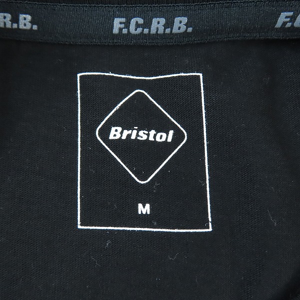 実際に弊社で買取させて頂いたF.C.Real Bristol/エフシーレアルブリストル VERTICAL LOGO POCKET TEE/バーティカルロゴポケットTシャツ FCRB-220065/Mの画像 2枚目