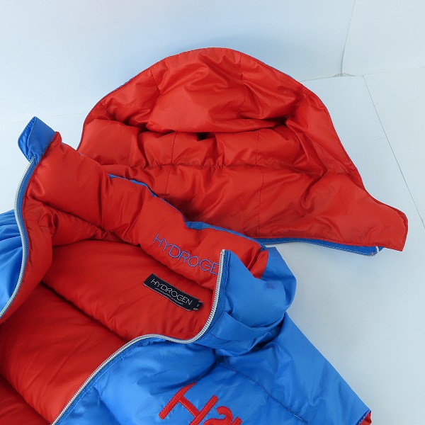 実際に弊社で買取させて頂いたHYDROGEN/ハイドロゲン フード付きダウンベスト/Sの画像 4枚目