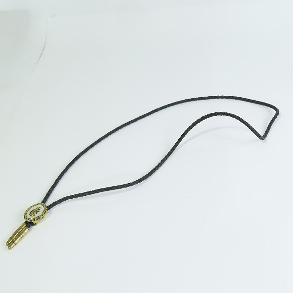 実際に弊社で買取させて頂いたGANGSTERVILLE×Galcia/ギャングスタービル×ガルシア ループタイ/ボロタイ ゴールド×シルバーの画像 7枚目