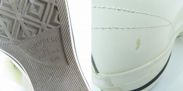 実際に弊社で買取させて頂いた【未使用】CONVERSE/コンバース ONE STAR J OX ワンスター WHT/BLU/10.5の画像 5枚目