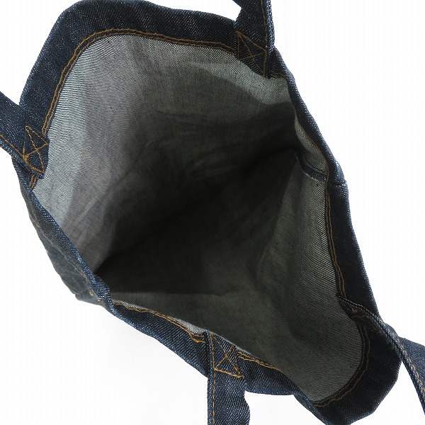実際に弊社で買取させて頂いたJUNYA WATANABE MAN×COMME des GARCONS/ジュンヤワタナベマン×コムデギャルソン デニムトートバッグの画像 4枚目