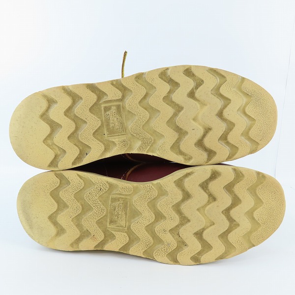 実際に弊社で買取させて頂いたRED WING/レッドウィング 四角犬タグ アイリッシュセッター モックトゥ ブーツ 8875/7Eの画像 2枚目