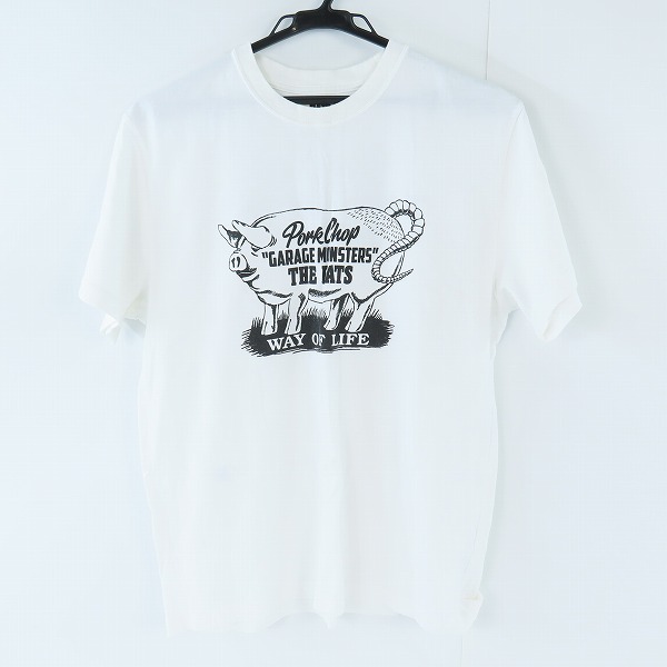 実際に弊社で買取させて頂いたRATS/ラッツ Pork Chop プリント Tシャツ/M
