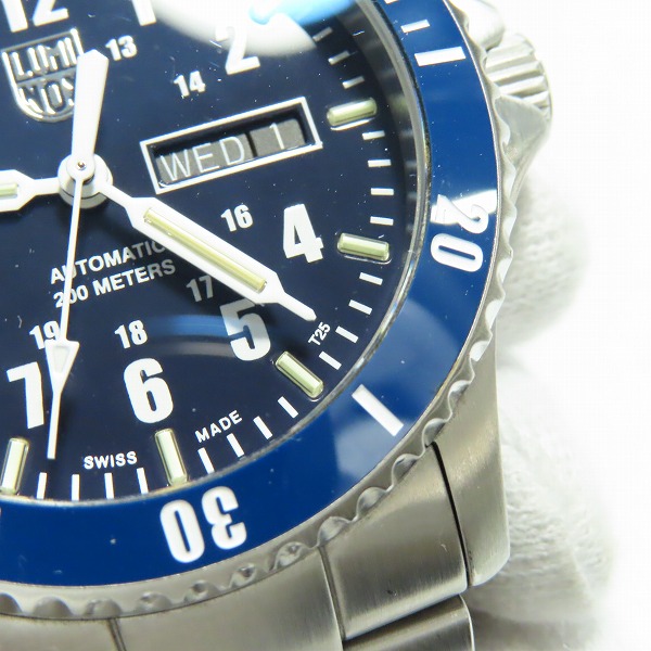 実際に弊社で買取させて頂いたLUMINOX/ルミノックス SERIES 0920 スポーツタイマー 自動巻き腕時計 0924の画像 5枚目