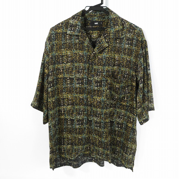 実際に弊社で買取させて頂いたHARE/ハレ オープンカラーシャツ HA020018AA M