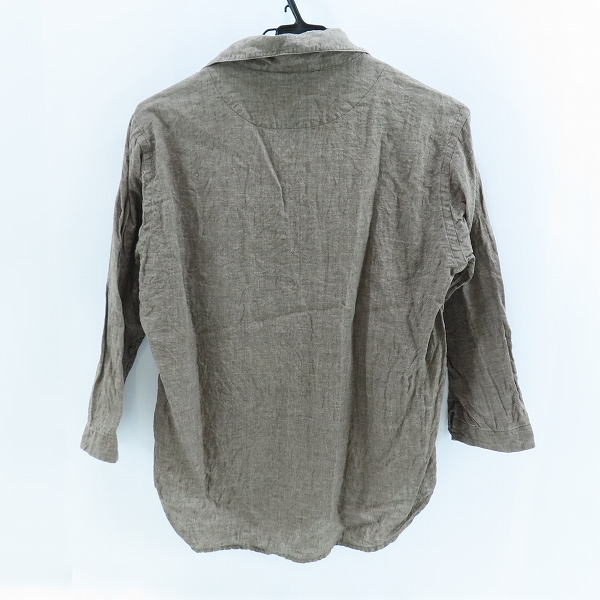 実際に弊社で買取させて頂いたSHIPS/シップス SC: BAIRD MCNUTT/リネン リラックス 7スリーブ カプリ シャツ 111-31-0224/Sの画像 1枚目