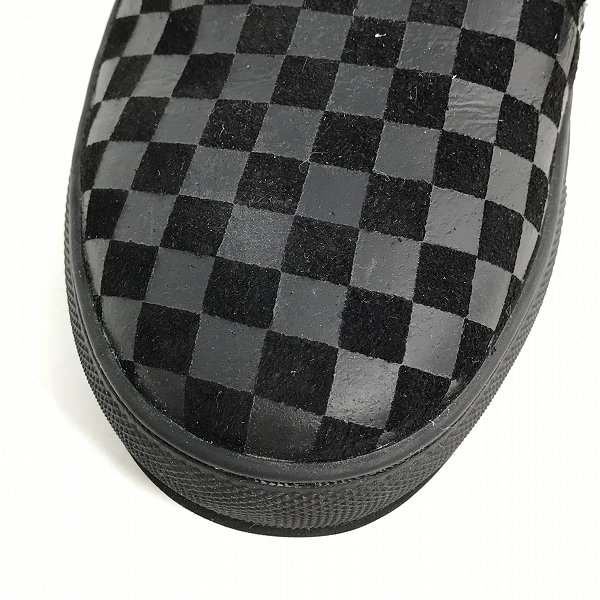 実際に弊社で買取させて頂いたISAMUKATAYAMA BACKLASH/バックラッシュ TRINITY ステアーヌバック レザー スニーカー 618-04  26.0の画像 6枚目