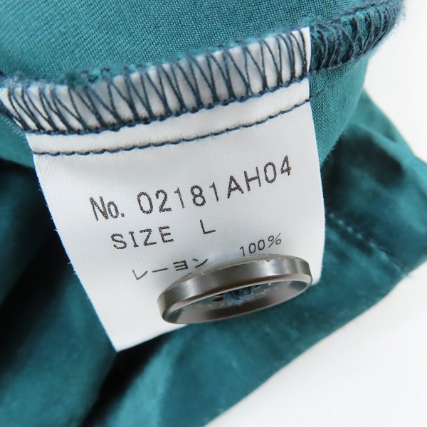 実際に弊社で買取させて頂いたHYSTERIC GLAMOUR/ヒステリックグラマー HYSTERIC DEVIL刺繍 シャツジャケット 02181AH04/Lの画像 3枚目