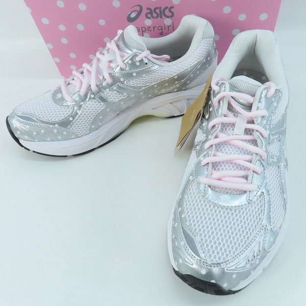 実際に弊社で買取させて頂いた【未使用】asics×BEAMS×Papergirl/アシックス×ビームス×ペーパーガール GT-2160 ローカットスニーカー 1203A427-100/27.5