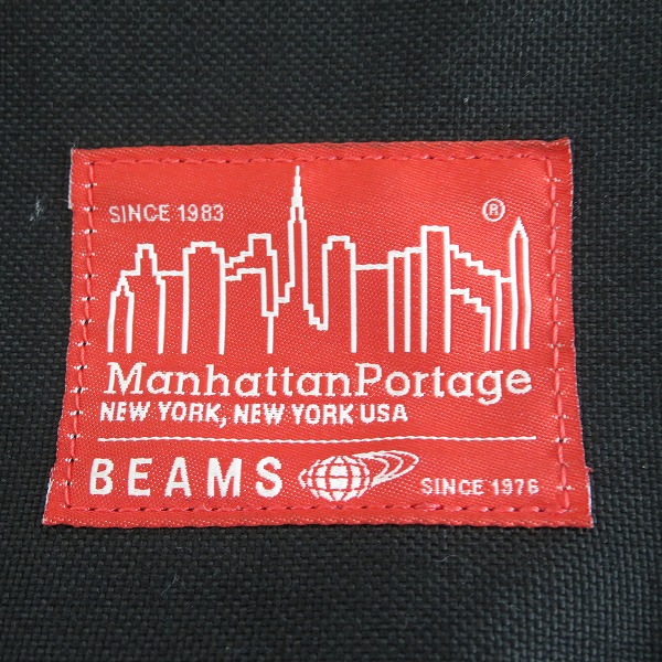 実際に弊社で買取させて頂いたManhattan Portage×BEAMS/マンハッタンポーテージ×ビームス 別注 メッセンジャーバッグの画像 4枚目