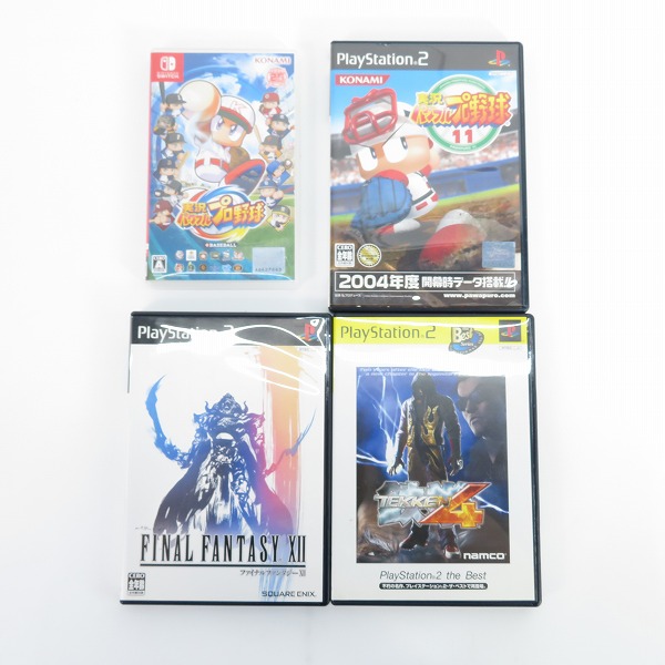 実際に弊社で買取させて頂いた【おまとめ】ニンテンドースイッチソフト 実況パワフルプロ野球/PS2ソフト FF12/鉄拳4/NBAライブ06/ウイイレ6 他の画像 1枚目