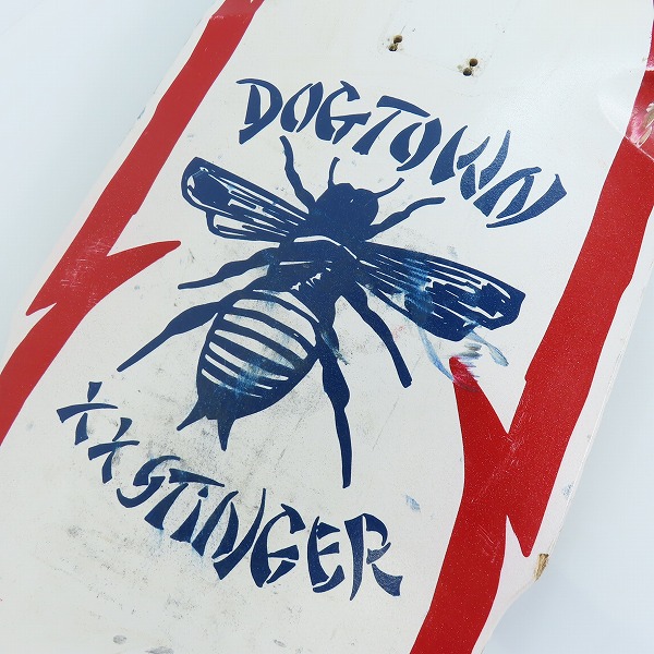 実際に弊社で買取させて頂いたDOGTOWN/ドッグタウン  XX スティンガー レッド スケートボードデッキ の画像 4枚目