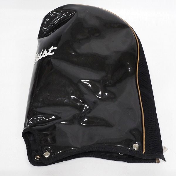 実際に弊社で買取させて頂いたTitleist/タイトリスト CB5V1 PRO V1限定モデル ゴルフ 9.5型 5分割キャディバッグ ブラックｘホワイトｘゴールドの画像 8枚目