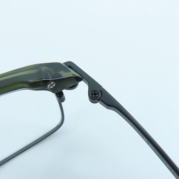 実際に弊社で買取させて頂いた999.9/フォーナインズ メガネフレーム アイウェア M-68の画像 4枚目