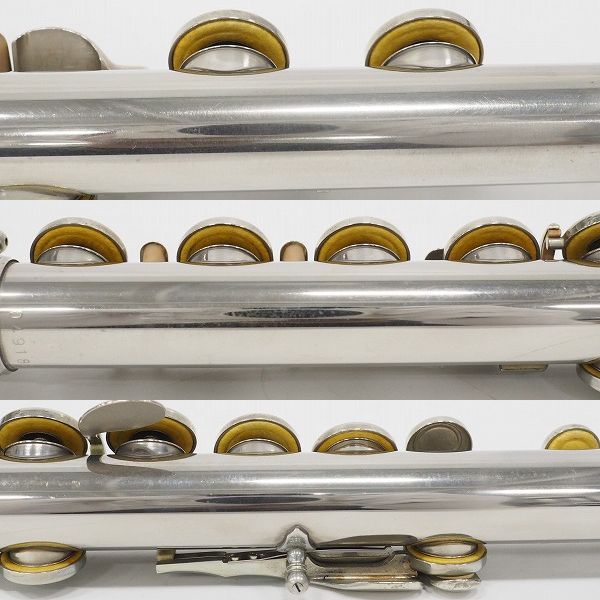 実際に弊社で買取させて頂いたYAMAHA/ヤマハ YFL211/YFL-211 フルート Eメカ付 ハードケース付の画像 6枚目