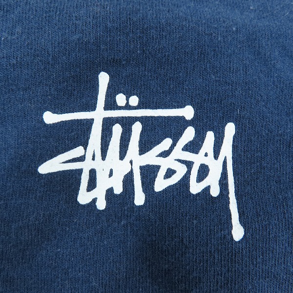 実際に弊社で買取させて頂いたSTUSSY/ステューシー 90年代後半  ヴィンテージオールド 赤青タグ 龍/ドラゴン 半袖 Tシャツ/Mの画像 4枚目