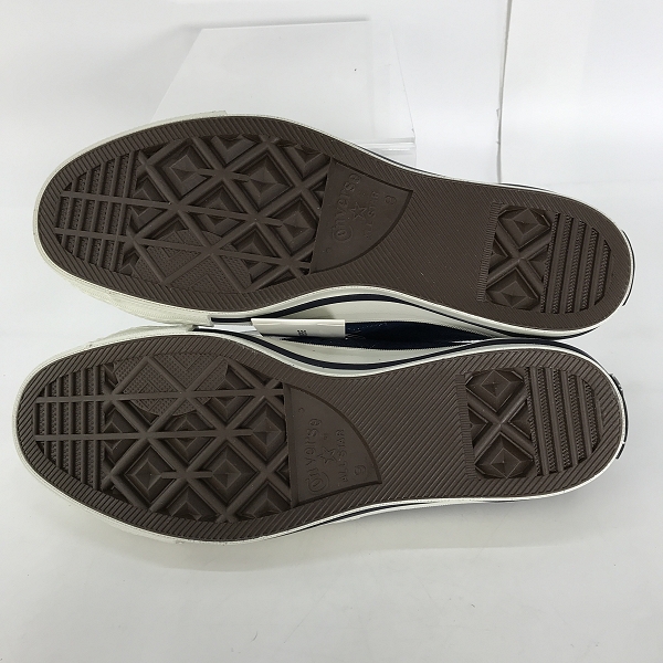実際に弊社で買取させて頂いた【未使用】CONVERSE/コンバース  ONE STAR OX SUEDE NAVY ワンスター スエード ネイビー ホワイト/9の画像 2枚目