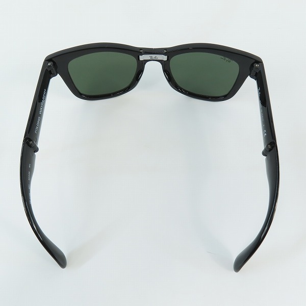 実際に弊社で買取させて頂いたRay-Ban/レイバン WAYFARER/ウェイファーラー 折り畳み式 フォールディング サングラス/アイウェア RB4105 601の画像 2枚目