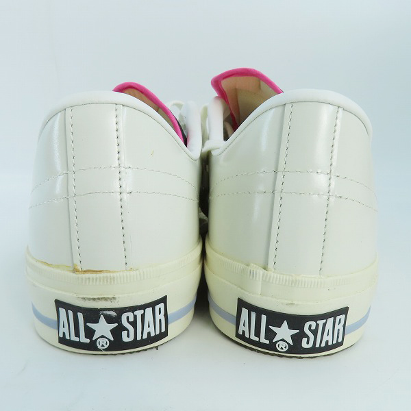 実際に弊社で買取させて頂いたCONVERSE/コンバース ONE STAR OX ワンスター レザー ピンク/US9.5の画像 1枚目