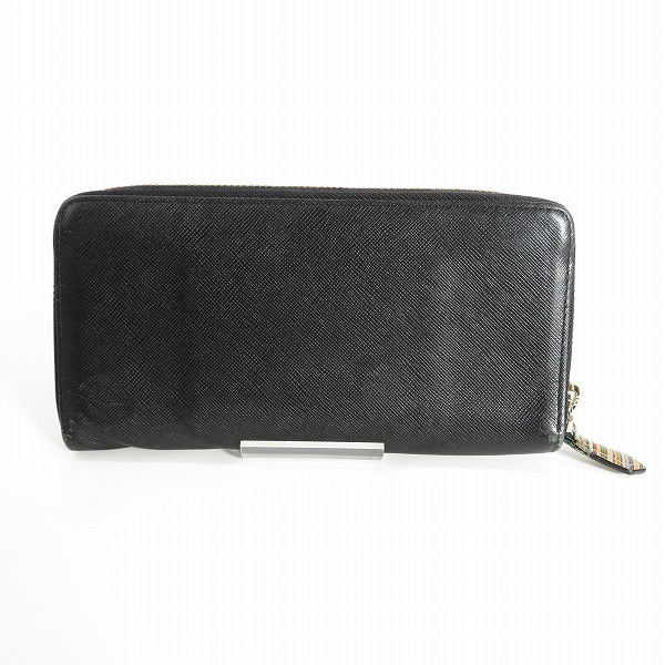 実際に弊社で買取させて頂いたPaul Smith/ポールスミス ラウンドジップ ロングウォレット/長財布の画像 1枚目