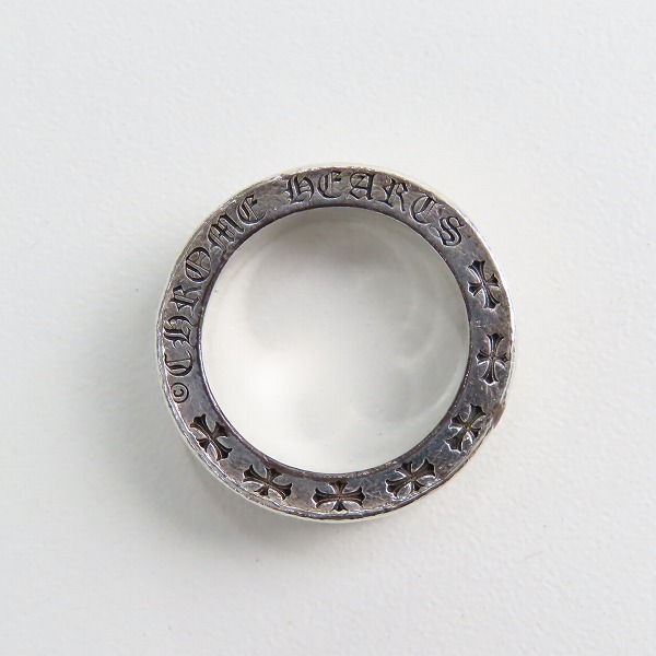 実際に弊社で買取させて頂いたCHROME HEARTS/クロムハーツ 6mmスペーサー ダガーリング 9-9.5号の画像 5枚目