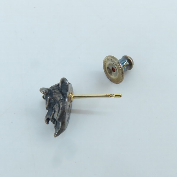 実際に弊社で買取させて頂いた(2)Gangsterville×galcia/ギャングスタービル×ガルシア DEVIL/デビル ピアスの画像 3枚目