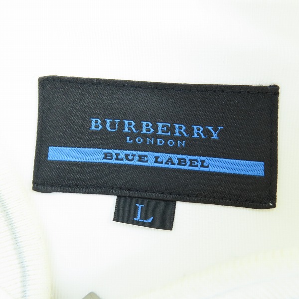 実際に弊社で買取させて頂いたBURBERRY BLUE LABEL/バーバリーブルーレーベル ジップアップブルゾン/Lの画像 2枚目
