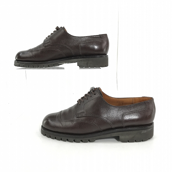 実際に弊社で買取させて頂いた【観賞用】J.M.WESTON/ジェイエムウエストン ビジネスシューズ  ブラウン 603476-12/5.5Dの画像 3枚目