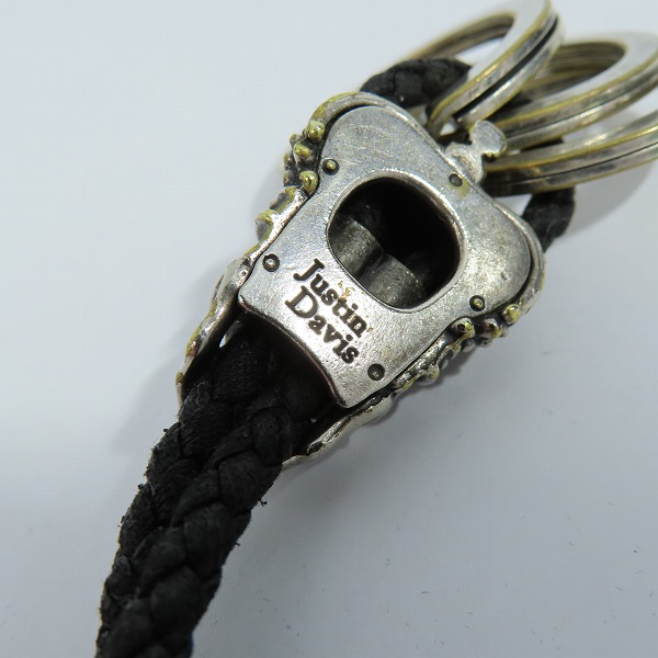 実際に弊社で買取させて頂いたJustin Davis/ジャスティンデイビス BBB011 スカル キーホルダーの画像 4枚目
