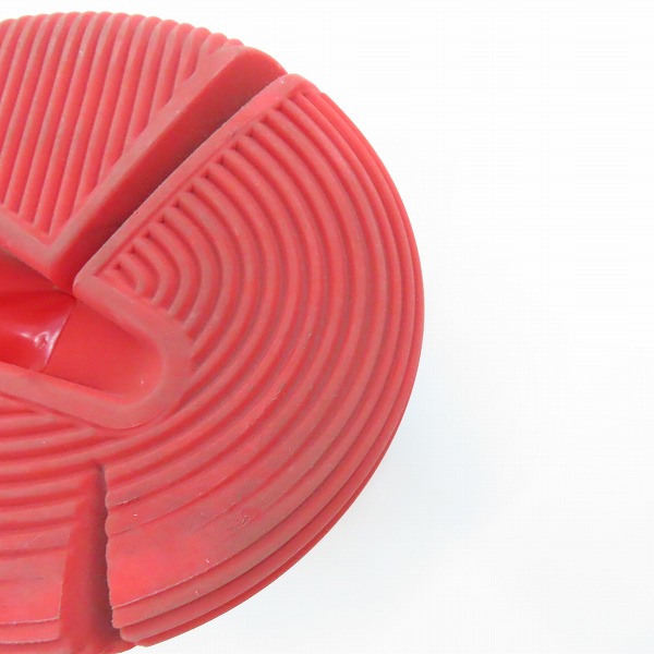 実際に弊社で買取させて頂いたGIVENCHY/ジバンシー ローカットスニーカー/ダッドシューズ レッド FR 0178/40の画像 7枚目