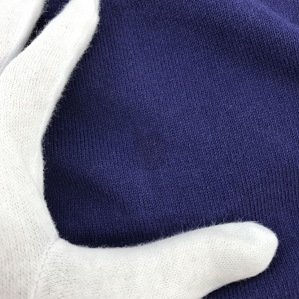 実際に弊社で買取させて頂いたETRO/エトロ 胸ロゴ刺繍 クルーネックニット パープル 141-1Z226-9000/Sの画像 7枚目