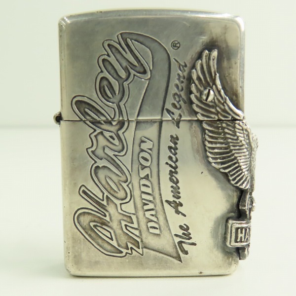 実際に弊社で買取させて頂いたZIPPO/ジッポー HARLEY DAVIDSON/ハーレーダビッドソン サイドメタル 1996年製