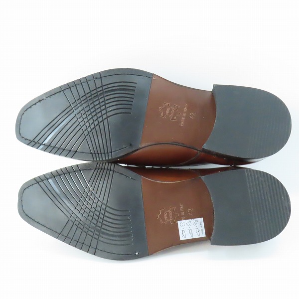 実際に弊社で買取させて頂いたDI FRANCO/ディフランコ パンチング ビジネスシューズ/42の画像 2枚目