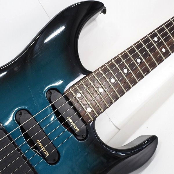 実際に弊社で買取させて頂いた★FERNANDES/フェルナンデス LIMITED EDITION ストラトシェイプ SSH エレキギター ソフトケース付の画像 4枚目