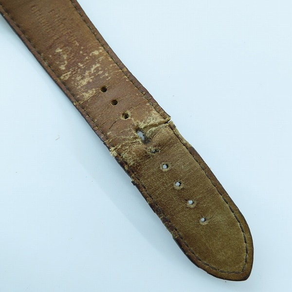 実際に弊社で買取させて頂いた【ジャンク/動作未確認】EMPORIO ARMANI/エンポリオアルマーニ クロノグラフ/クォーツ アナログ腕時計  AR-0286の画像 6枚目