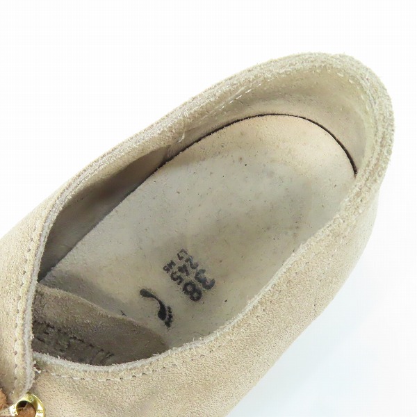 実際に弊社で買取させて頂いたBIRKENSTOCK/ビルケンシュトック ARRAN スエード レザーシューズ/38の画像 4枚目