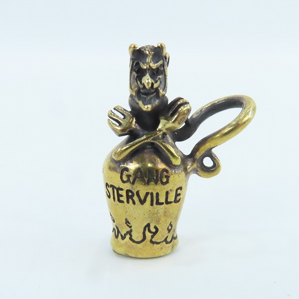 実際に弊社で買取させて頂いた(2)GANGSTERVILLE×Galcia/ギャングスタービル×ガルシア POISON BOTTLE ブラス/真鍮 ペンダントトップの画像 1枚目
