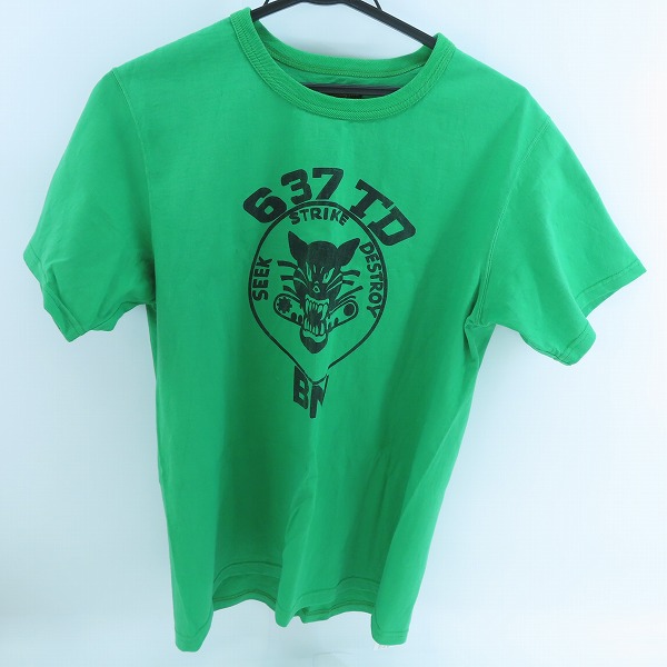 実際に弊社で買取させて頂いたTHE REAL McCOY'S/ザ リアルマッコイズ 637 TD BN 半袖Tシャツ/M