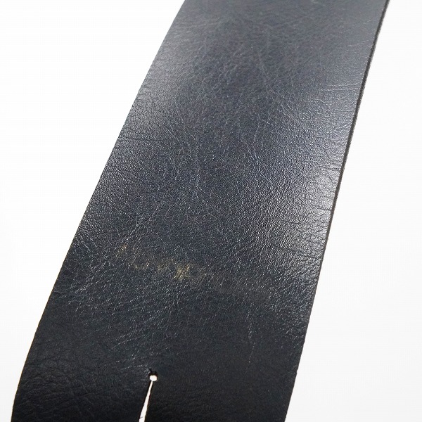 実際に弊社で買取させて頂いたFERNANDES/フェルナンデス レザー調 ストラップ ギターストラップ ベースストラップ ブラック系の画像 5枚目