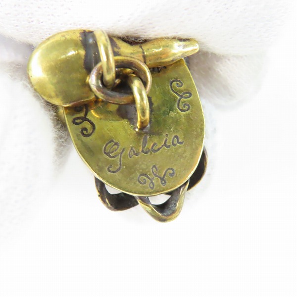 実際に弊社で買取させて頂いた(1)GANGSTERVILLE×Galcia/ギャングスタービル×ガルシア メキシカンスカル カフリンクス/カフス ブラス/真鍮の画像 5枚目