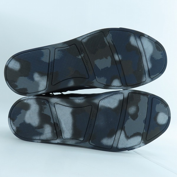 実際に弊社で買取させて頂いたSANTONI/サントーニ 迷彩柄/カモフラ柄 ソール ナイロン ハイカット スニーカー MBGU20508CABRRPPU60/6の画像 2枚目