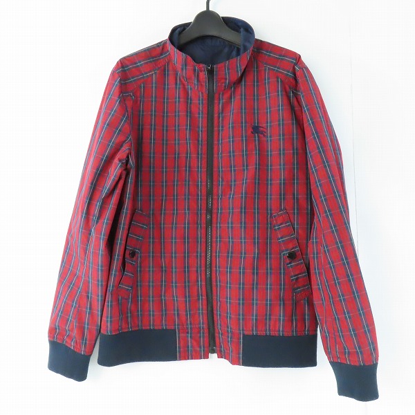実際に弊社で買取させて頂いたBURBERRY BLACK LABEL/バーバリー ブラックレーベル リバーシブル チェック ブルゾンジャケット/L