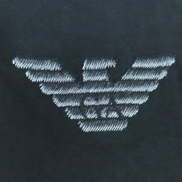 実際に弊社で買取させて頂いたEMPORIO ARMANI/エンポリオアルマーニ 胸ロゴ刺繍 半袖Tシャツ 7v1t91 1jsaz/Sの画像 6枚目