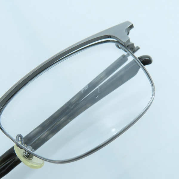 実際に弊社で買取させて頂いた999.9/フォーナインズ メガネフレーム アイウェア/S-127Tの画像 7枚目